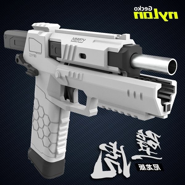 2165children shooting glock shell throwing toy alloy empty bore hanging gecko launcher soft bullet gun
2165children shooting glock shell throwing toy alloy empty bore hanging gecko launcher soft bullet gun