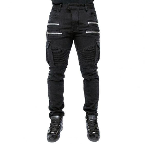 casual men sweatpants jeans multi pockets zipper mid rise slim cargo pants trousers mountain climbing jogger sports men's, Black
casual men sweatpants jeans multi pockets zipper mid rise slim cargo pants trousers mountain climbing jogger sports men's, Black