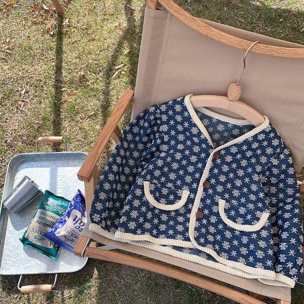 jackets milancel 2021 autumn kids clothes floral coat girls outwear long sleeve embroidery children clothing, Blue;gray
jackets milancel 2021 autumn kids clothes floral coat girls outwear long sleeve embroidery children clothing, Blue;gray