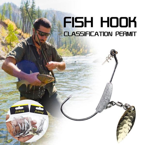 fishing hooks practical tools lure hook decoy angling 2 color lead fall fish durable
fishing hooks practical tools lure hook decoy angling 2 color lead fall fish durable