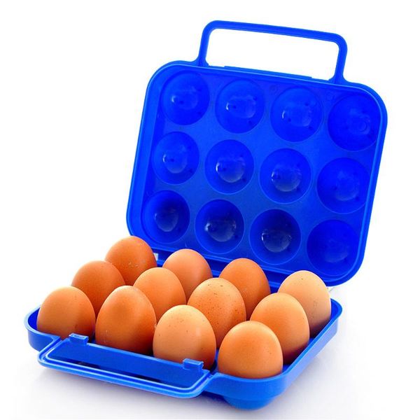 grid egg storage box container portable plastic holder for outdoor camping picnic eggs case kitchen organizer bottles & jars
grid egg storage box container portable plastic holder for outdoor camping picnic eggs case kitchen organizer bottles & jars