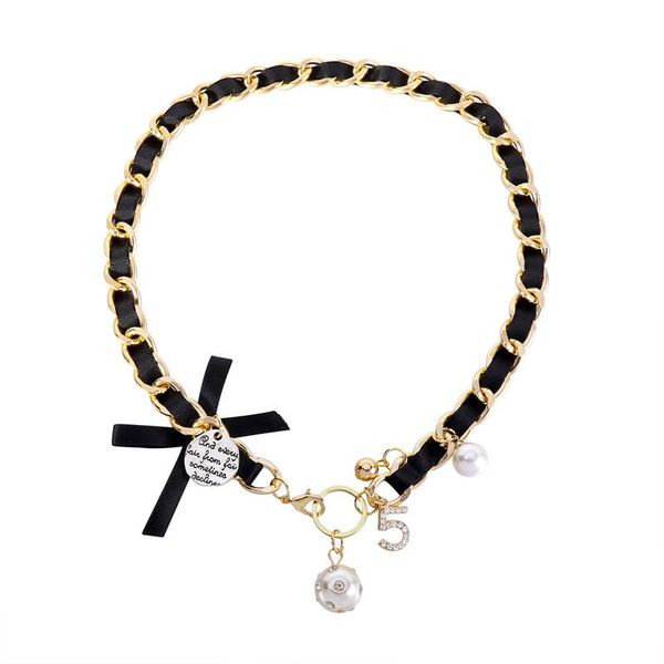 pendant necklaces weave black ribbon chain necklace choker women crystal pearl letter name plate pendants fashion brand jewelry z169, Silver
pendant necklaces weave black ribbon chain necklace choker women crystal pearl letter name plate pendants fashion brand jewelry z169, Silver