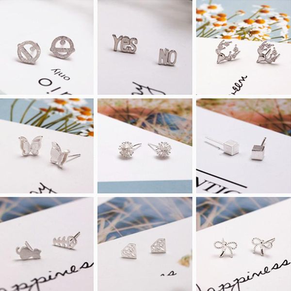 stud s925 sterling silver earrings withfashion special square pig handmade simple wild sweet ear jewelry for girls, Golden;silver
stud s925 sterling silver earrings withfashion special square pig handmade simple wild sweet ear jewelry for girls, Golden;silver