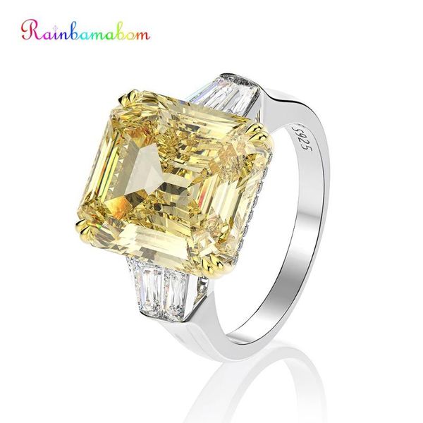 cluster rings rainbamabom 925 solid sterling silver created moissanite sapphire citrine wedding engagement cocktail couple ring fine jewelry, Golden;silver
cluster rings rainbamabom 925 solid sterling silver created moissanite sapphire citrine wedding engagement cocktail couple ring fine jewelry, Golden;silver