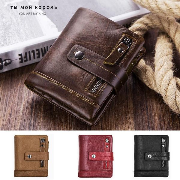 genuine leather men wallet coin purse small card id holder portfolio male walet pocket zipper money wallets, Red;black
genuine leather men wallet coin purse small card id holder portfolio male walet pocket zipper money wallets, Red;black