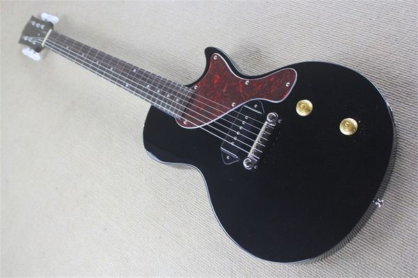 flyoungstandard lp flat electric guitar black body p90 pickup upside down threading
flyoungstandard lp flat electric guitar black body p90 pickup upside down threading