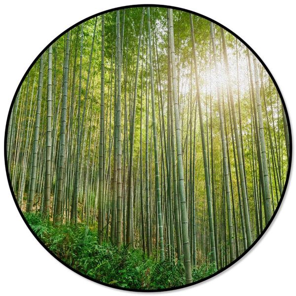 carpets green bamboo forest sunlight summer round carpet kids area rug anti-slip floor mat for bedroom living room home decor
carpets green bamboo forest sunlight summer round carpet kids area rug anti-slip floor mat for bedroom living room home decor
