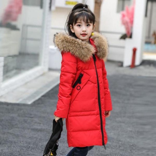 down coat girls jacket children's clothing winter warm thicken fur collar hooded cotton parkas teenage long outerwear 5-11 years, Blue;gray
down coat girls jacket children's clothing winter warm thicken fur collar hooded cotton parkas teenage long outerwear 5-11 years, Blue;gray