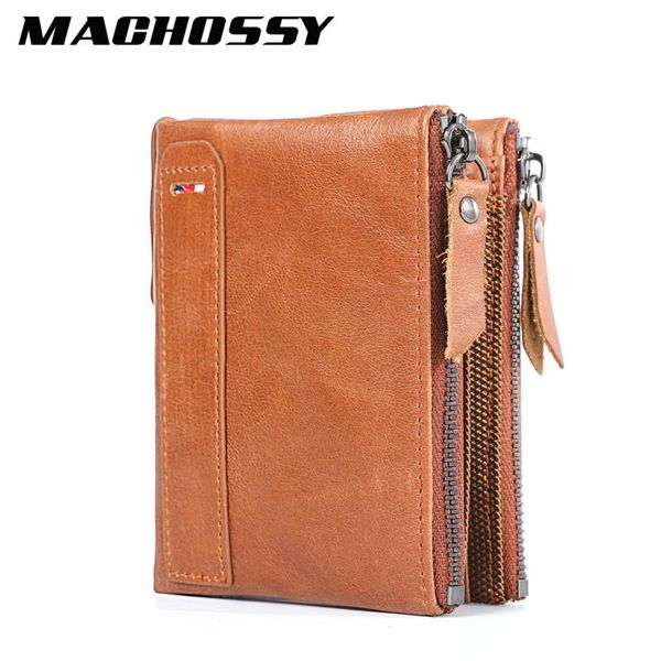 wallets machossy 100% genuine leather wallet men soft coin purse male vintage small card holder for money bag with double zipper pocket, Red;black
wallets machossy 100% genuine leather wallet men soft coin purse male vintage small card holder for money bag with double zipper pocket, Red;black
