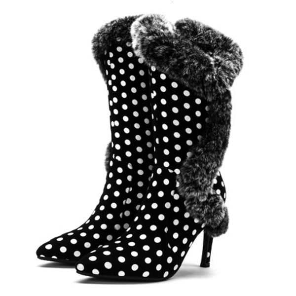 boots olomm luxury woman stiletto high heels mid-calf boots pointed to the ladies ladies'girls' shoes and size 3-10.5 59q4, Black
boots olomm luxury woman stiletto high heels mid-calf boots pointed to the ladies ladies'girls' shoes and size 3-10.5 59q4, Black