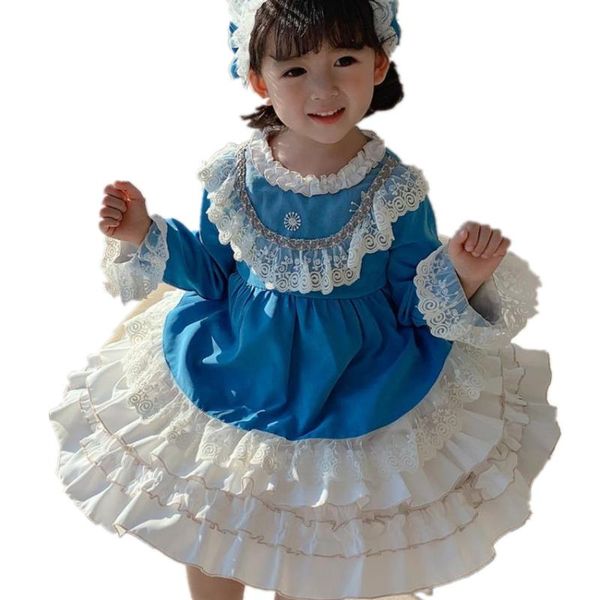 girl's dresses baby girl vintage spanish lolita princess dress kids casual lace stitching ball gown birthday party, Red;yellow
girl's dresses baby girl vintage spanish lolita princess dress kids casual lace stitching ball gown birthday party, Red;yellow