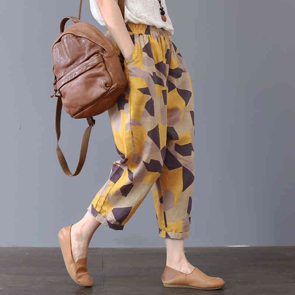 Women's Pants & Capris Plus Size 4xl Cotton Linen Harem Trousers Vintage Print Slim Casual Elastic High Waist Cargo Radish XRXG, Black;white
Women's Pants & Capris Plus Size 4xl Cotton Linen Harem Trousers Vintage Print Slim Casual Elastic High Waist Cargo Radish XRXG, Black;white