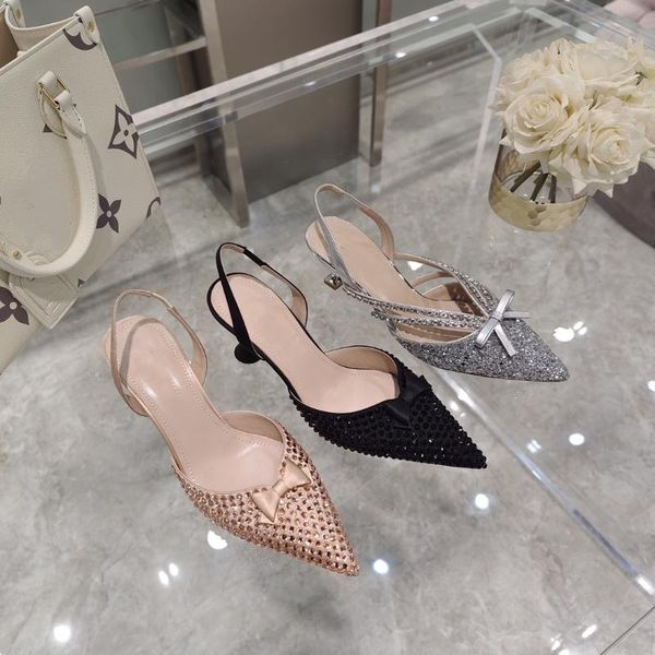 summer elegant pointed-toes high heels women shoes genuine leather crystal sandals zapatillas mujer designer, Black
summer elegant pointed-toes high heels women shoes genuine leather crystal sandals zapatillas mujer designer, Black
