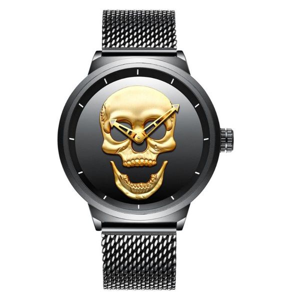 wristwatches biden men's watch steel belt skull personality waterproof fashion quartz wholesale, Slivery;brown
wristwatches biden men's watch steel belt skull personality waterproof fashion quartz wholesale, Slivery;brown