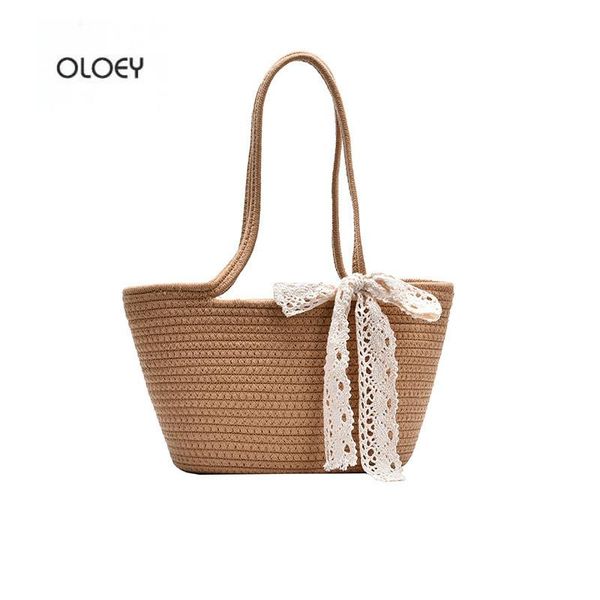 evening bags oloey women's woven handbag lace bag summer straw one-shoulder bucket beach
evening bags oloey women's woven handbag lace bag summer straw one-shoulder bucket beach