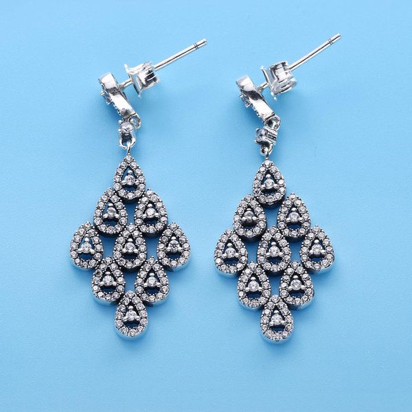 925 sterling silver cascading glamour teardrop dangle drop earrings with clear cz fits european pandora style jewelry fashion earrings
925 sterling silver cascading glamour teardrop dangle drop earrings with clear cz fits european pandora style jewelry fashion earrings