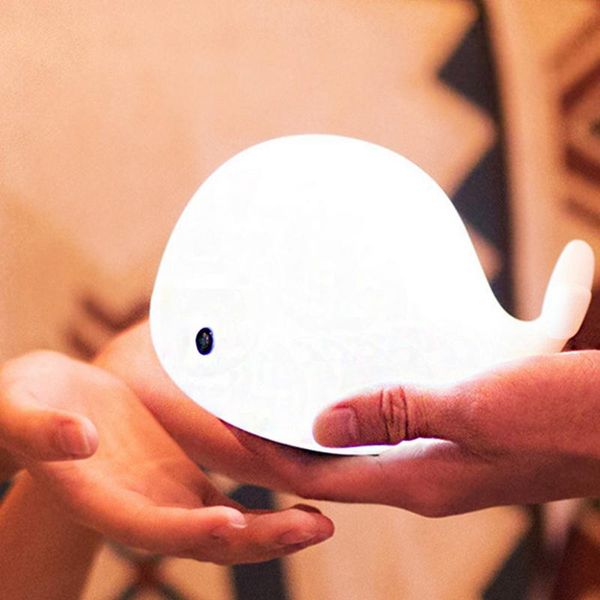 night lights usb rechargeable silicone light led cartoon colorful small whale dolphin children's christmas gift
night lights usb rechargeable silicone light led cartoon colorful small whale dolphin children's christmas gift