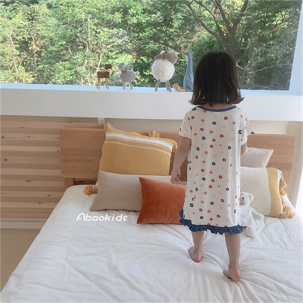 girls home service 2022 summer new short-sleeved dress childrens soft princess nightdress fashion pajamas, Blue;red
girls home service 2022 summer new short-sleeved dress childrens soft princess nightdress fashion pajamas, Blue;red