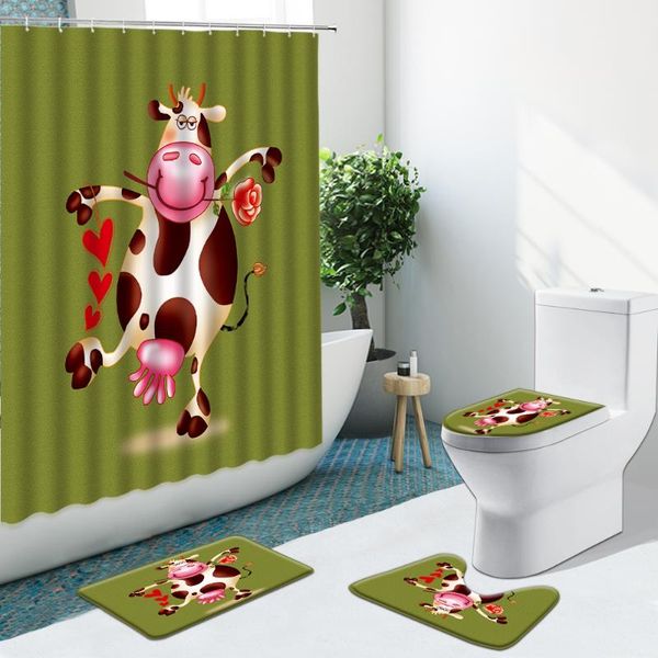 shower curtains cartoon animal pattern pig cow cat flower non-slip flannel rugs bathroom set toilet cover bath mat indoor decor
shower curtains cartoon animal pattern pig cow cat flower non-slip flannel rugs bathroom set toilet cover bath mat indoor decor