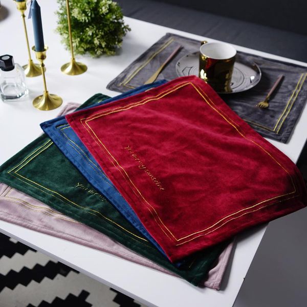 household products year's velvet embroidery western mat anti scald red el tableware pad mats & pads
household products year's velvet embroidery western mat anti scald red el tableware pad mats & pads