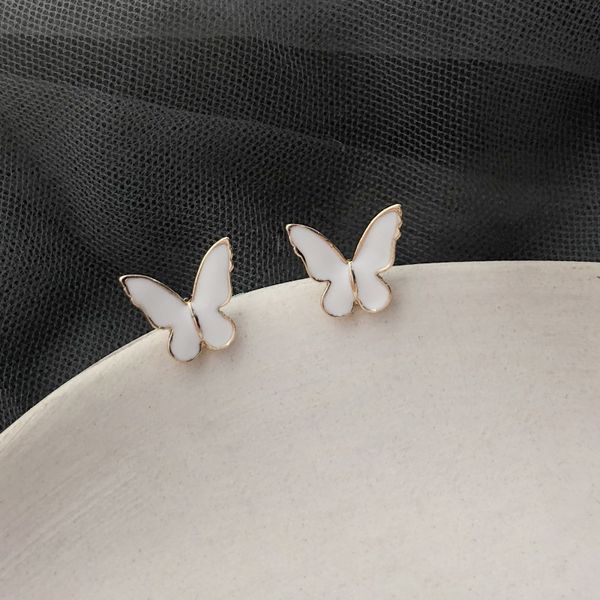 studs earrings 925 silver needle south korea east gate the same style butterfly wing temperament versatile acrylic, Golden;silver
studs earrings 925 silver needle south korea east gate the same style butterfly wing temperament versatile acrylic, Golden;silver