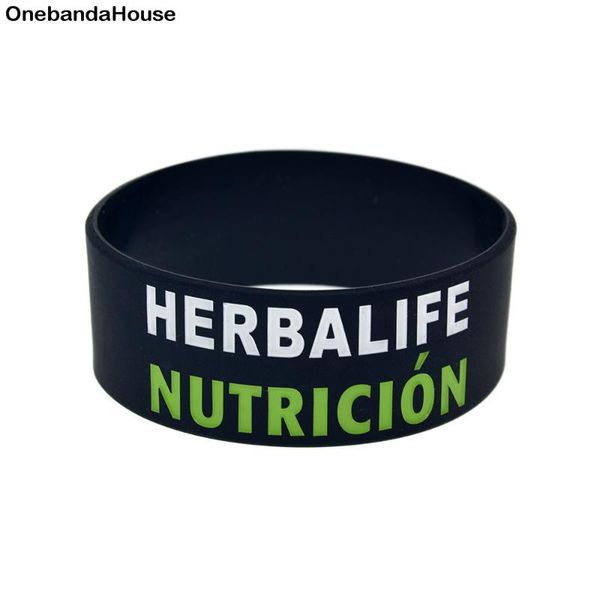 charm bracelets 1pc black one inch wide band 24 hour nutricion silicone wristband, Golden;silver
charm bracelets 1pc black one inch wide band 24 hour nutricion silicone wristband, Golden;silver