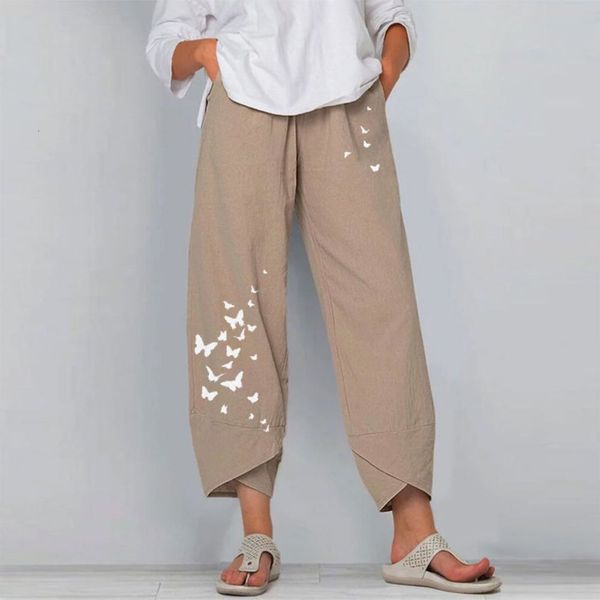 summer casual loose cotton hemp butterfly printing wide leg pants women's, Black;white
summer casual loose cotton hemp butterfly printing wide leg pants women's, Black;white