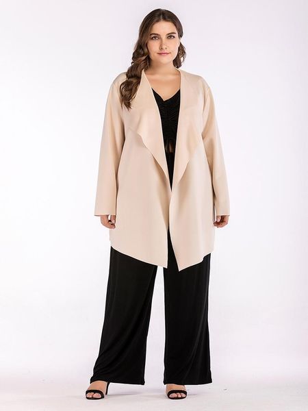 women's trench coats fashion loose casual long sleeve solid color lace up autumn cardigan coat windbreaker, Tan;black
women's trench coats fashion loose casual long sleeve solid color lace up autumn cardigan coat windbreaker, Tan;black