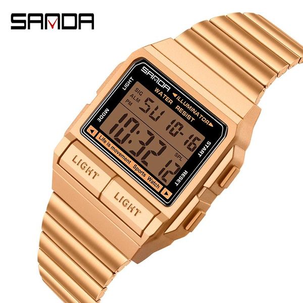 casual men's watches digital watch men fashion 5bar waterproof wristwatch steel male clock montre homme wristwatches, Slivery;brown
casual men's watches digital watch men fashion 5bar waterproof wristwatch steel male clock montre homme wristwatches, Slivery;brown
