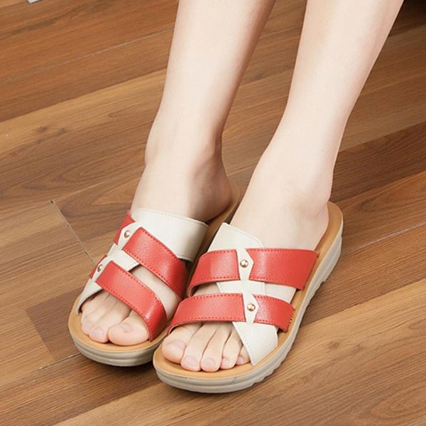 slippers zzpohe women shoes fashion summer women's leather comfort open toe soft bottom beach female flip flops flat sandals, Black
slippers zzpohe women shoes fashion summer women's leather comfort open toe soft bottom beach female flip flops flat sandals, Black