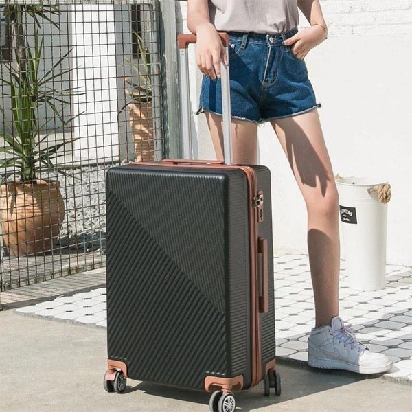 women trolley luggage suitcase men universal wheel travel bag korean student password box tide personality 28 inch suitcases
women trolley luggage suitcase men universal wheel travel bag korean student password box tide personality 28 inch suitcases