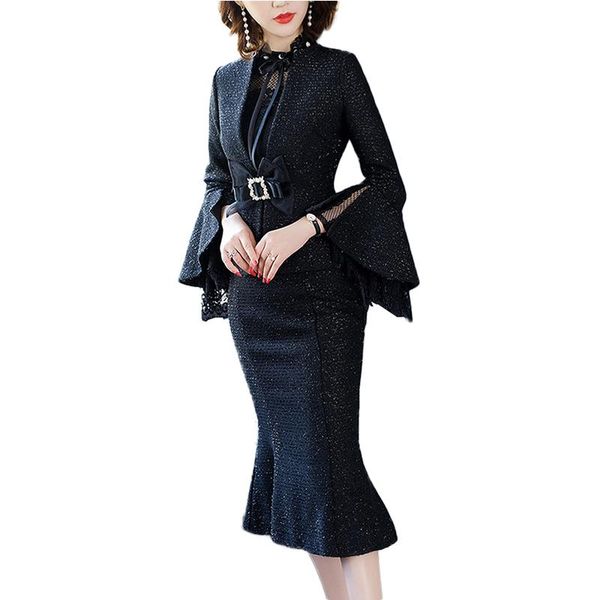 fashion suit skirt female 2021 spring slim elegant high waist coat two-piece women's clothing nw1110 two piece pants, White
fashion suit skirt female 2021 spring slim elegant high waist coat two-piece women's clothing nw1110 two piece pants, White