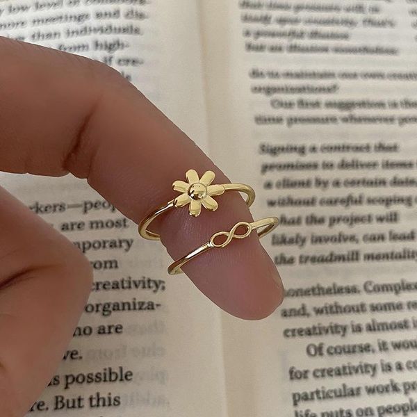 cluster rings daisy flower for women teen girls opening adjustable simple korean fashion trendy student party jewelry gift boyulige, Golden;silver
cluster rings daisy flower for women teen girls opening adjustable simple korean fashion trendy student party jewelry gift boyulige, Golden;silver