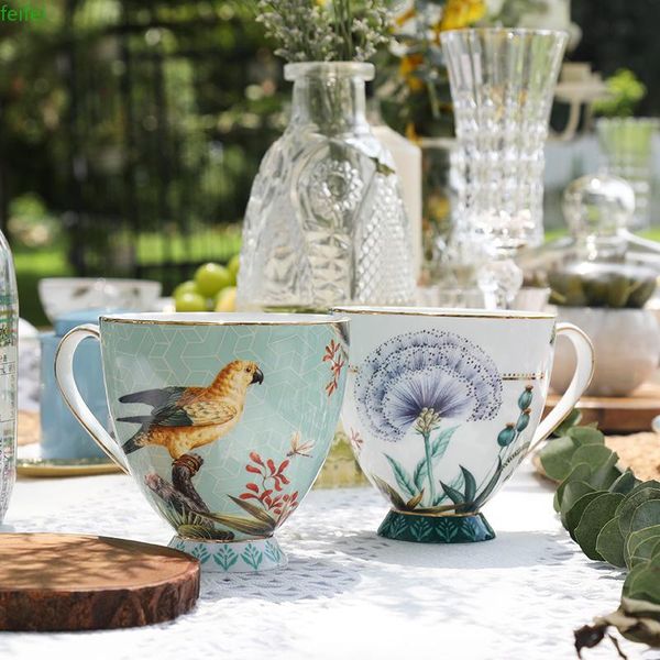mugs european idyllic style bone china mug family coffee cup couple water ceramic personality household drinking ware
mugs european idyllic style bone china mug family coffee cup couple water ceramic personality household drinking ware