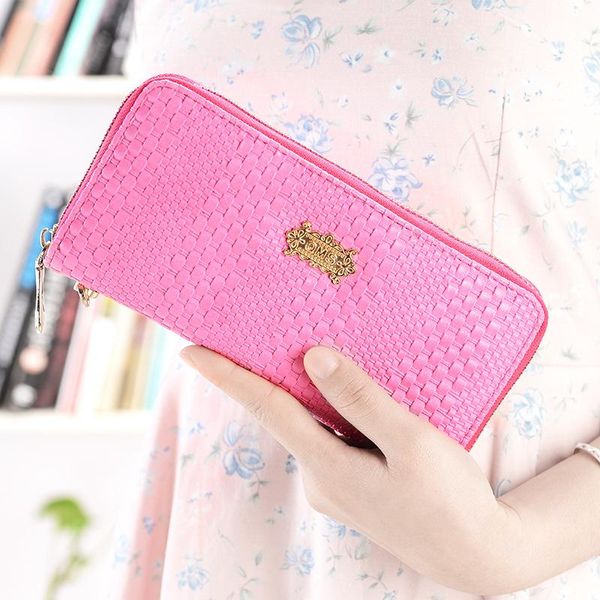 wallets ladies women leather wallet long clutch purses zipper woman purse fashion women's portemonnee womens slim portfel, Red;black
wallets ladies women leather wallet long clutch purses zipper woman purse fashion women's portemonnee womens slim portfel, Red;black