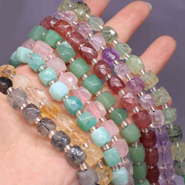 2021 natural stone gemstone rectangular beaded handmade crafts exquisite diy necklace bracelet jewelry beads gifts 10-11mm, Silver
2021 natural stone gemstone rectangular beaded handmade crafts exquisite diy necklace bracelet jewelry beads gifts 10-11mm, Silver