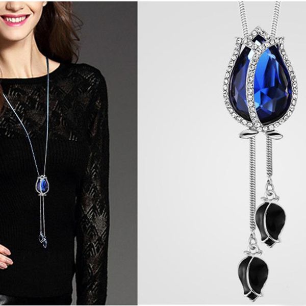 chains autumn and winter korean style wreath sweater chain, atmospheric long necklace women, personalized flower pendant jewelry, Silver
chains autumn and winter korean style wreath sweater chain, atmospheric long necklace women, personalized flower pendant jewelry, Silver