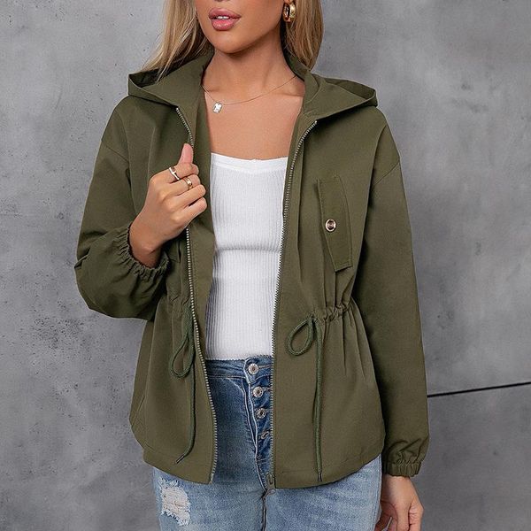 women's jackets thicken coat student fall/winter jacket female 2021 summer european and american fashion loose top, Black;brown
women's jackets thicken coat student fall/winter jacket female 2021 summer european and american fashion loose top, Black;brown