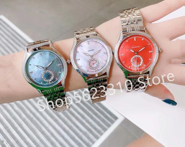 wristwatches luxury ladies multi-function satch full stainless steel quartz wrist watch colorful clock natural mother of pearl, Slivery;brown
wristwatches luxury ladies multi-function satch full stainless steel quartz wrist watch colorful clock natural mother of pearl, Slivery;brown