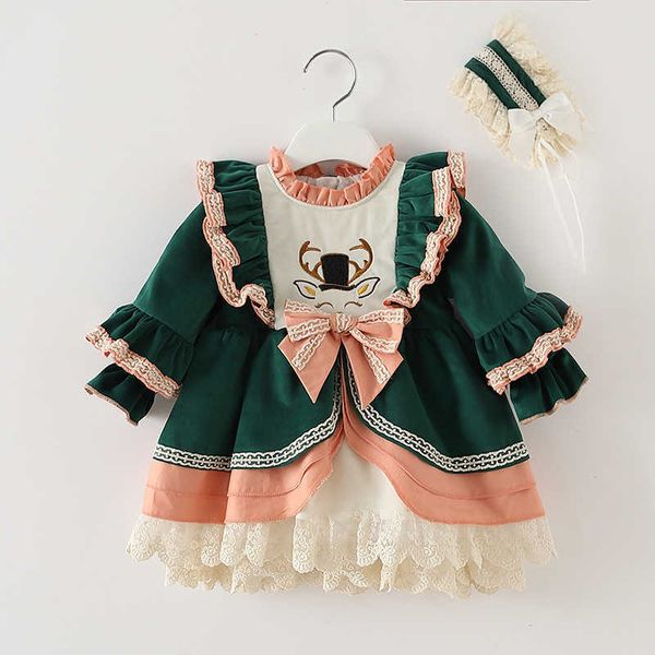 girls spanish princess frocks baby velvet dress autumn boutique clothing toddler long sleeve lace green dresses 210615, Red;yellow
girls spanish princess frocks baby velvet dress autumn boutique clothing toddler long sleeve lace green dresses 210615, Red;yellow
