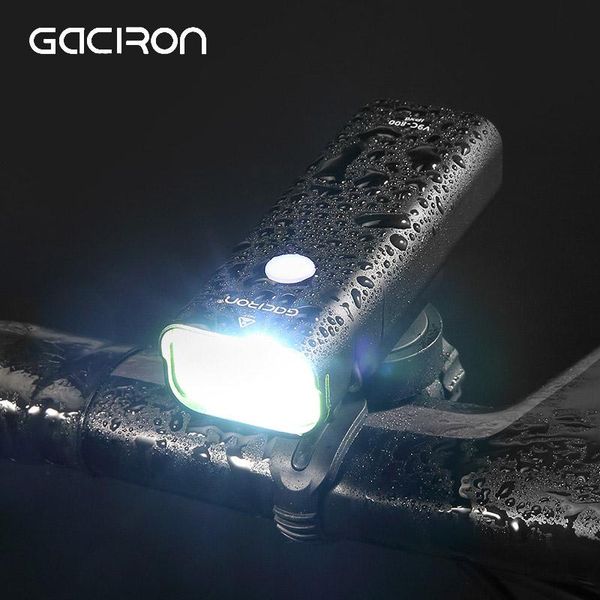 bike lights 800 lumens cycling light ipx6 waterproof bicycle headlight 2500mah rechargeable batterry black mtb road front gaciron
bike lights 800 lumens cycling light ipx6 waterproof bicycle headlight 2500mah rechargeable batterry black mtb road front gaciron