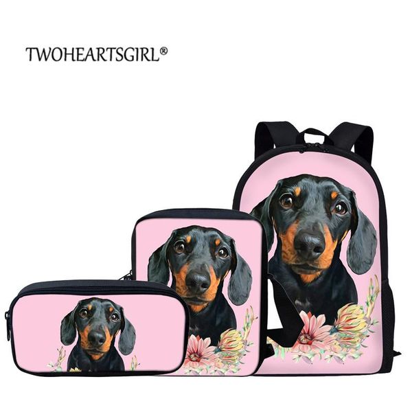school bags twoheartsgirl greek hound/dachshund bag teenager kids animal dog pattern backpack elementary primary bookbags 3pcs/set
school bags twoheartsgirl greek hound/dachshund bag teenager kids animal dog pattern backpack elementary primary bookbags 3pcs/set