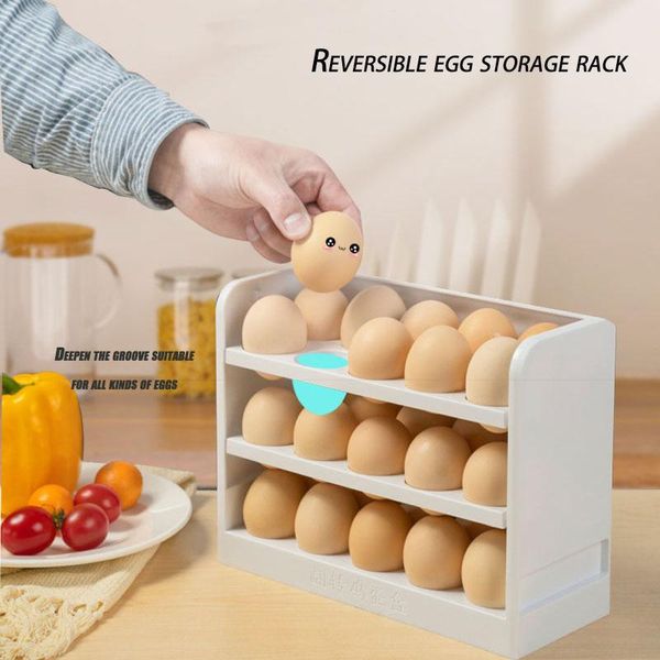 storage bottles & jars egg holder for fridge stackable container refrigerator door tablestove stores 30 eggs rotatable space saver
storage bottles & jars egg holder for fridge stackable container refrigerator door tablestove stores 30 eggs rotatable space saver