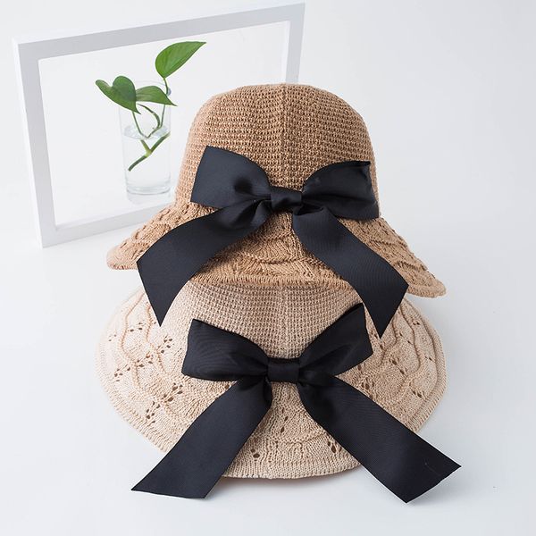bow lace fisherman's children's sweet lovely straw outdoor large eaves sunshade hat, Blue;gray
bow lace fisherman's children's sweet lovely straw outdoor large eaves sunshade hat, Blue;gray