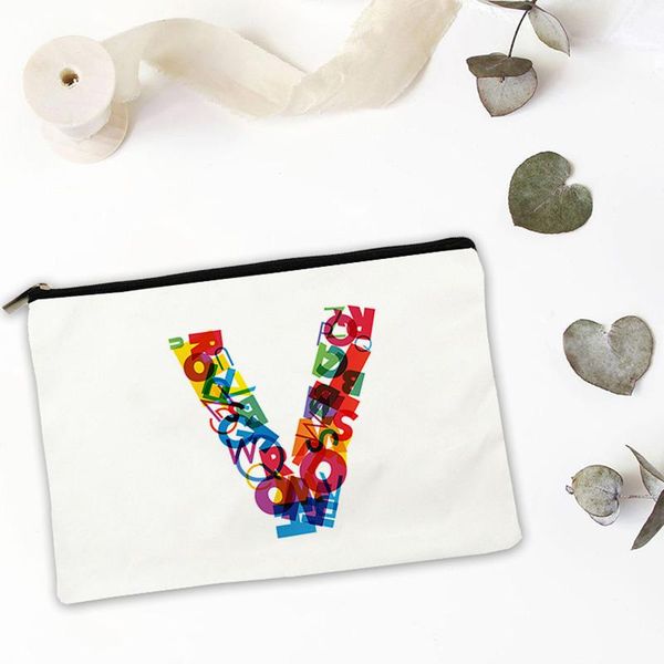 cosmetic bags & cases letter printing a-z make up bag for makeup mini women's travel pouch suitcase storage kawaii woman
cosmetic bags & cases letter printing a-z make up bag for makeup mini women's travel pouch suitcase storage kawaii woman