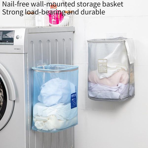 laundry bags dirty clothes hamper foldable storage basket household wall-mounted room
laundry bags dirty clothes hamper foldable storage basket household wall-mounted room