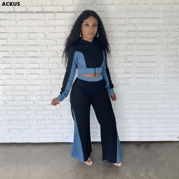 women's two piece pants ackus women tracksuit patchwork hooded crop and flare 2 sets fitness sporty sweatsuit fashion outfits fall, White
women's two piece pants ackus women tracksuit patchwork hooded crop and flare 2 sets fitness sporty sweatsuit fashion outfits fall, White