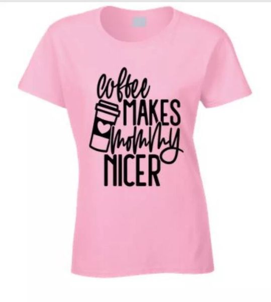 Coffee Makes Mommy Nicer T Shirt Cool Mother Tee Is A Funny Gift For Mom TShirt, White;black
Coffee Makes Mommy Nicer T Shirt Cool Mother Tee Is A Funny Gift For Mom TShirt, White;black