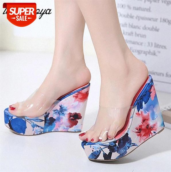 clear sandals transparent platform wedges women fashion high heels female summer shoes slippers #rp8x, Black
clear sandals transparent platform wedges women fashion high heels female summer shoes slippers #rp8x, Black