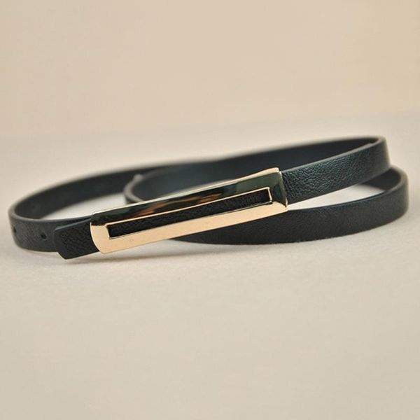belts luxury metal buckle thin belt classic wild female minimalist straps waistband for apparel accessories 2021, Black;brown
belts luxury metal buckle thin belt classic wild female minimalist straps waistband for apparel accessories 2021, Black;brown